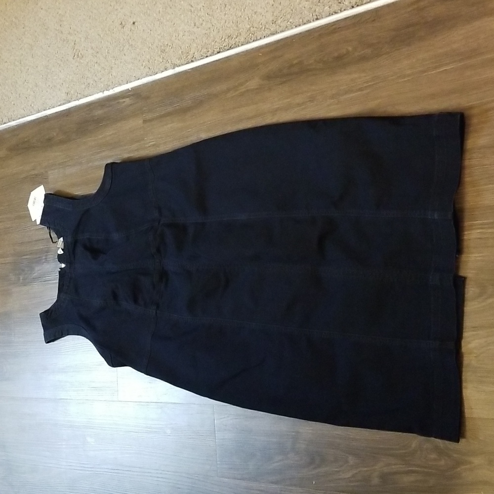 Ava & Liv Dark Denim Dress. Wms 16.
